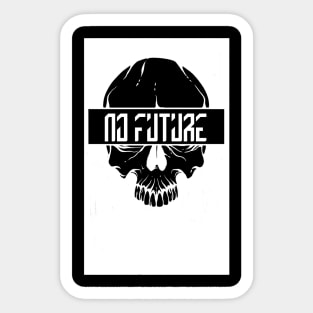 NO FUTURE Sticker